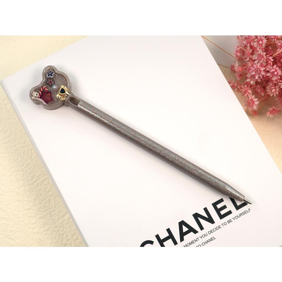 シリコンモールド ペン形 6種　3色　芯付き UVレジン型 ハンドメイド　文房具 |  | 03