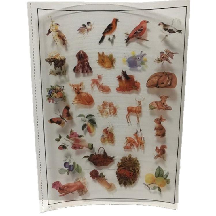 カラー レジン用 シート イラスト動物 鳥 鹿 うさぎ 秋色 Op 434 おっぽハウス ヤフー店 通販 Yahoo ショッピング