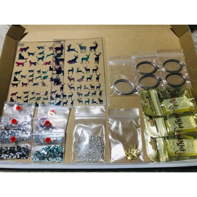 おまとめBセット レジン 素材 封入パーツ 20点セット : おっぽハウス  