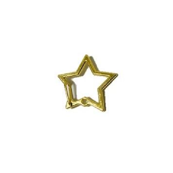 キーホルダー　キーリング　星型　Star型　ゴールド　5個セット｜oppohouse｜03