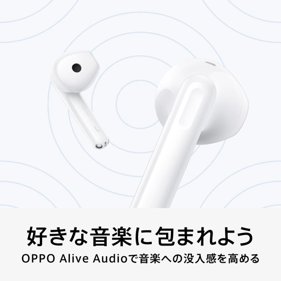 OPPO Enco Air3i ワイヤレスイヤホン インイヤー型 ノイズキャンセリング  iPhone アンドロイド タッチ操作 Bluetooth マイク 低遅延｜oppojapan｜05