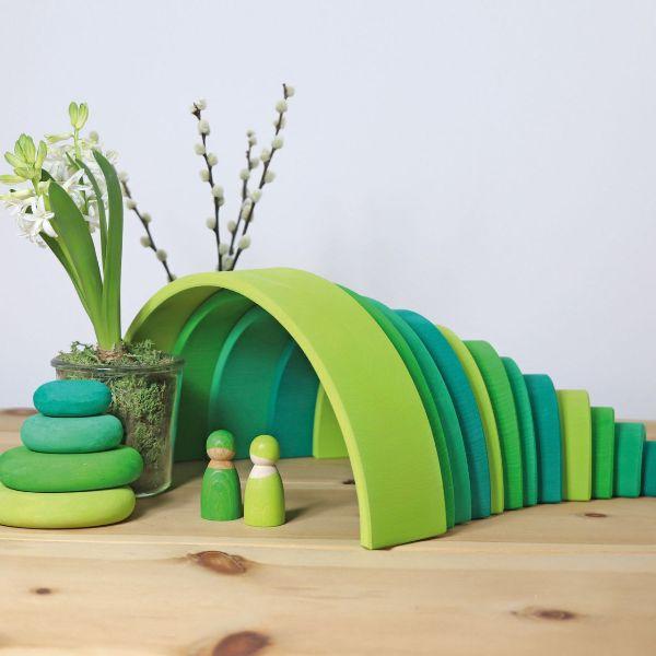 グリムス ライムアーチ・大 GRIMM 木のおもちゃの画像