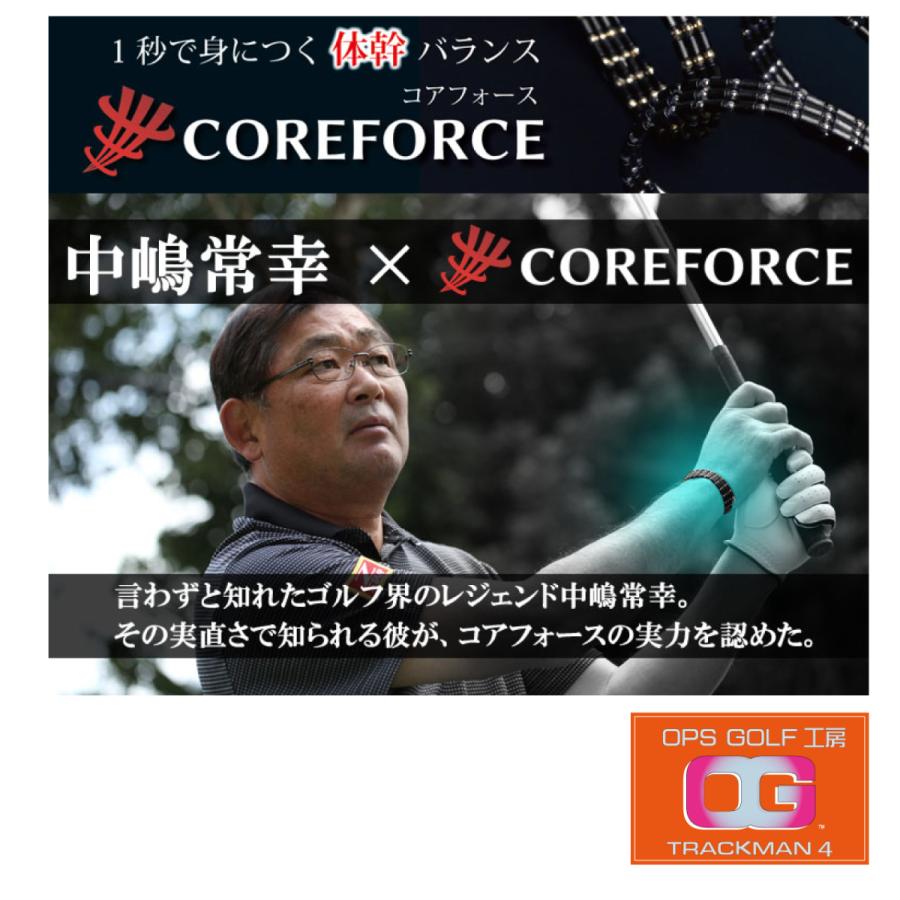 コアフォース コアフォースループK18ゴールド(ホワイト)70cm COREFORCE