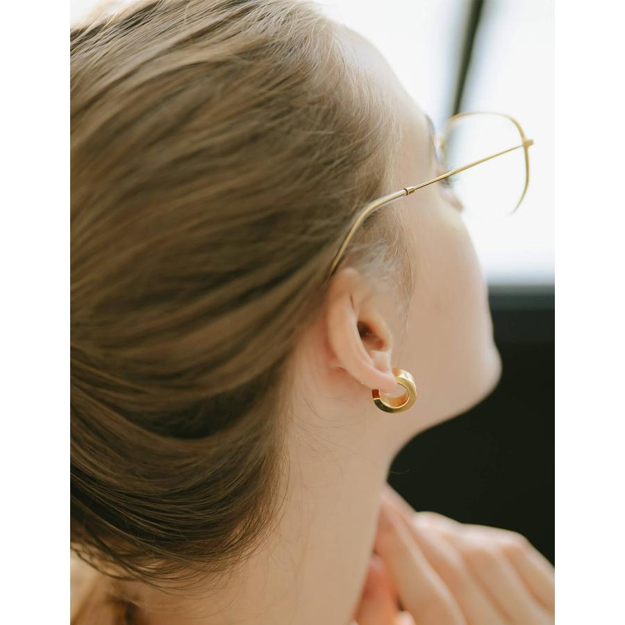 Ops. ピアス レディース 18K k18 シルバー925 シルバー ゴールド