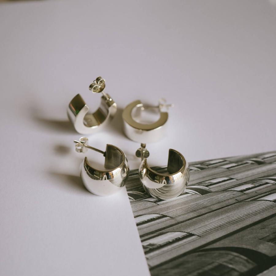 Ops.（オプス） ピアス レディース 18K k18 シルバー925 シルバー