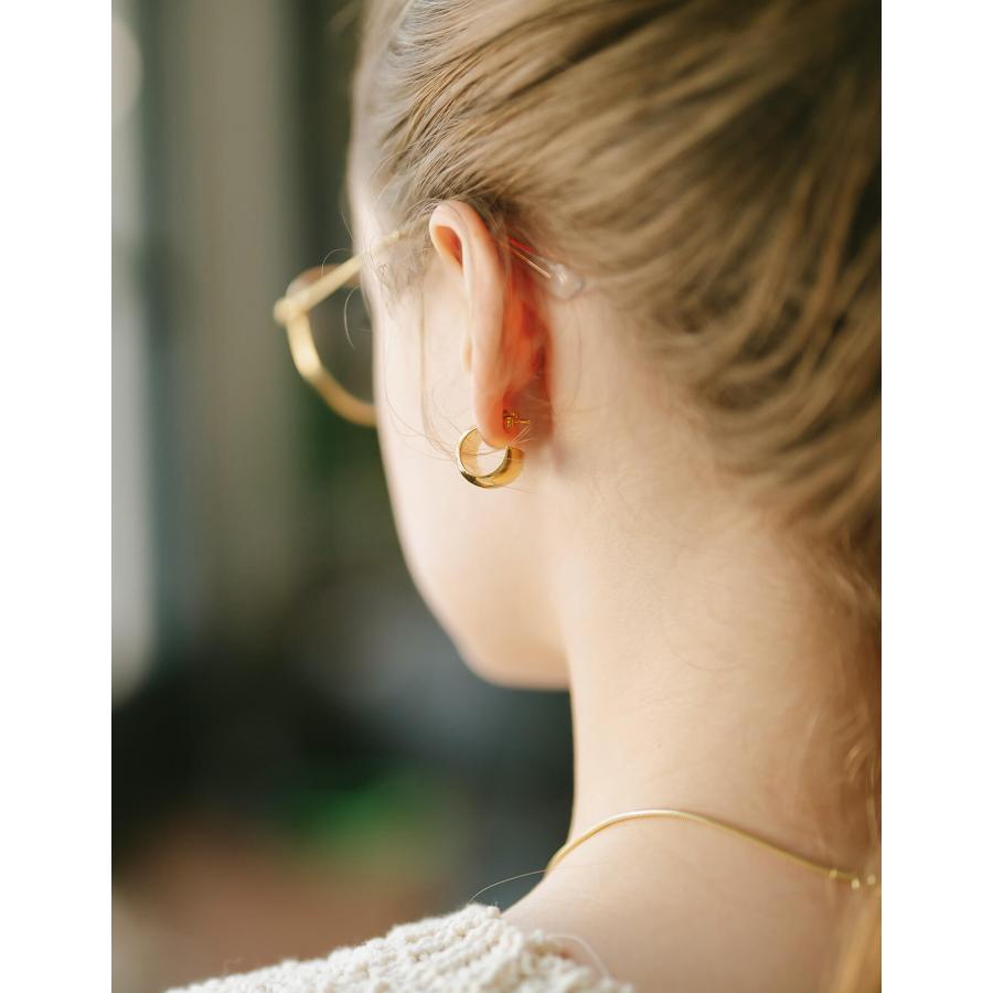 Ops.（オプス） ピアス レディース 18K k18 シルバー925 シルバー