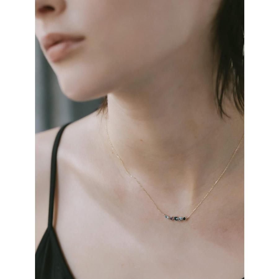爆買 ネックレス 天然石 k10 イエローゴールド チェーン レディース elma エルマ ネックレス サファイヤ アメジスト トパーズ ペンダント 10K 10金 金属の画像