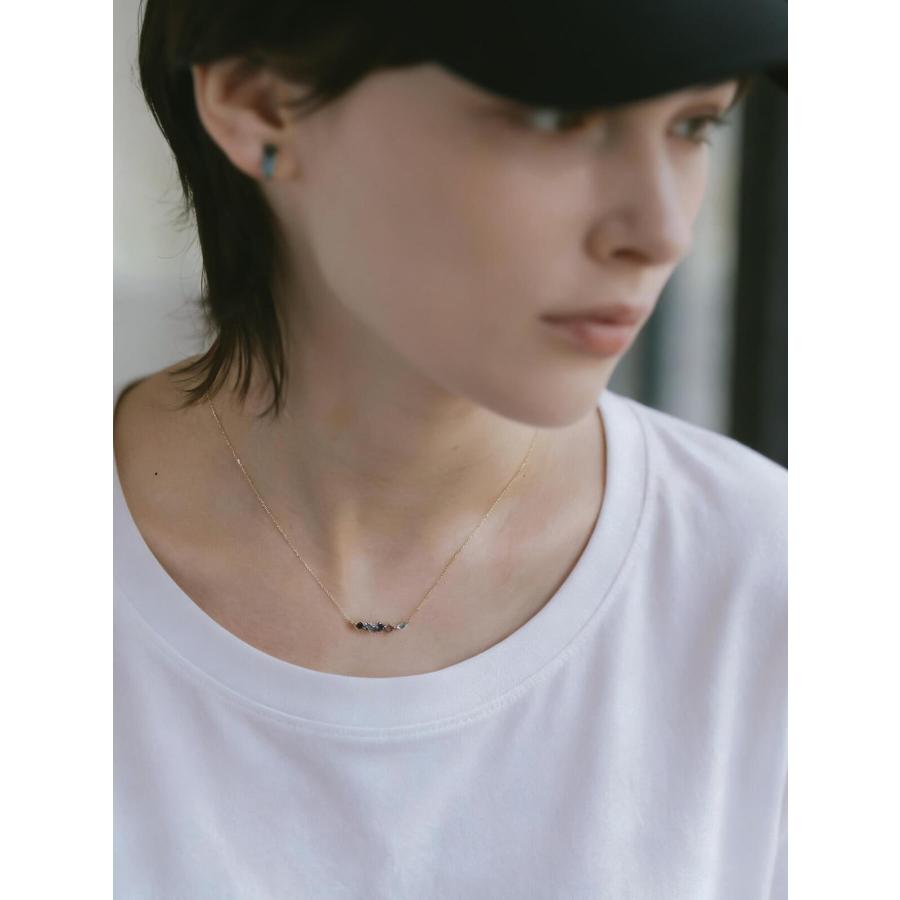 爆買 ネックレス 天然石 k10 イエローゴールド チェーン レディース elma エルマ ネックレス サファイヤ アメジスト トパーズ ペンダント 10K 10金 金属の画像