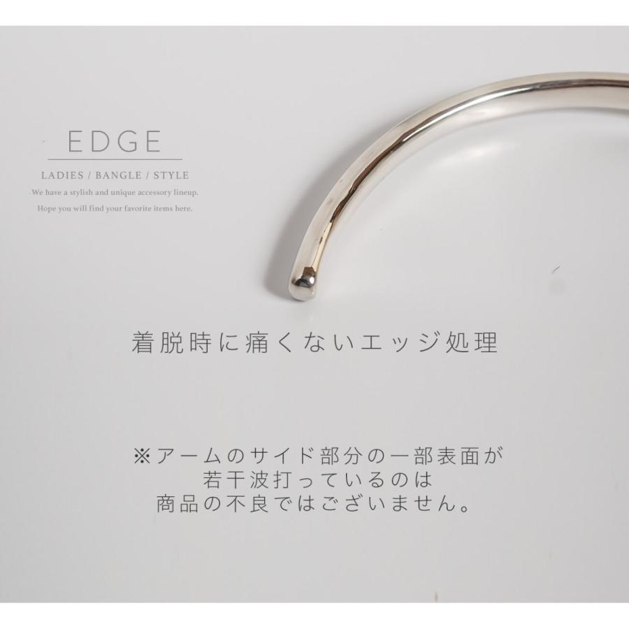 爆買 バングル ブレスレット レディース 【訳ありアウトレット品】★アウトレット価格 シルバー925 バングル 【ladier ラディエール】 silver925 18金 ゴの画像