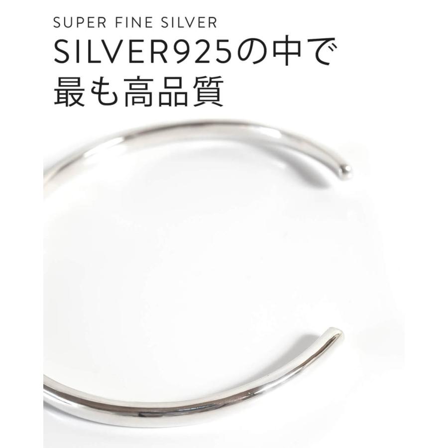 爆買 バングル ブレスレット レディース 【訳ありアウトレット品】★アウトレット価格 シルバー925 バングル 【ladier ラディエール】 silver925 18金 ゴの画像