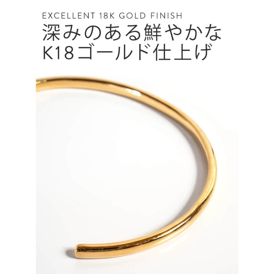 爆買 バングル ブレスレット レディース 【訳ありアウトレット品】★アウトレット価格 シルバー925 バングル 【ladier ラディエール】 silver925 18金 ゴの画像