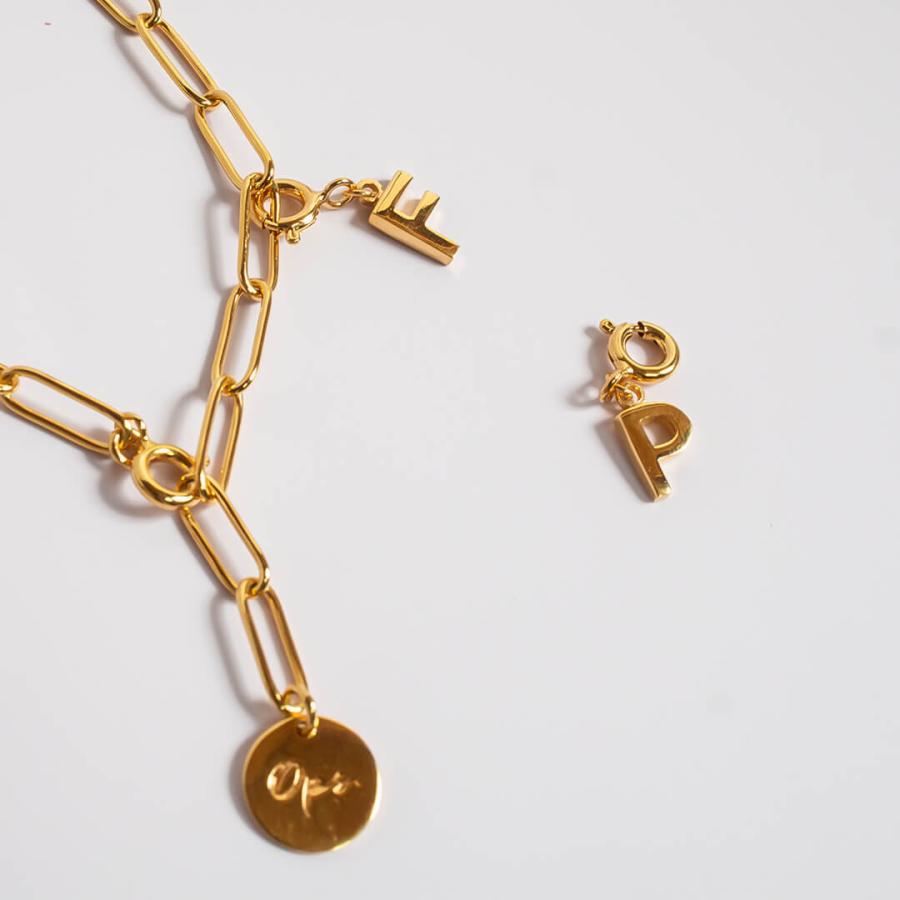 Ops.（オプス） チャーム ペンダントトップ シルバー925 ゴールド