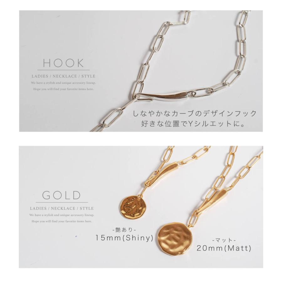Ops. ネックレス コインネックレス 18金 18k ゴールド シルバー Ops. ネックレス コインネックレス 18金 18k ゴールド シルバー