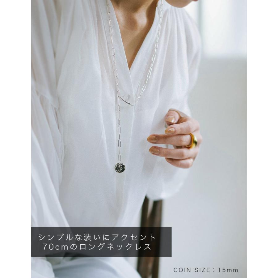 Ops. ネックレス コインネックレス 18金 18k ゴールド シルバー Ops. ネックレス コインネックレス 18金 18k ゴールド シルバー