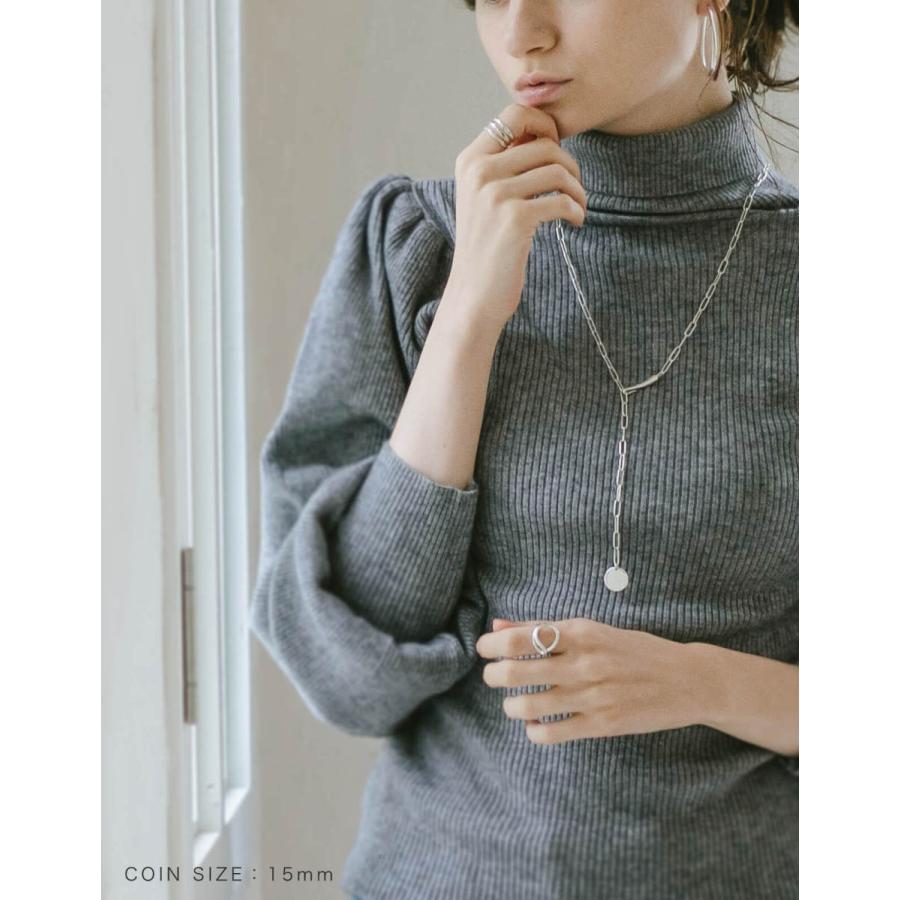 Ops. ネックレス コインネックレス 18金 18k ゴールド シルバー Ops. ネックレス コインネックレス 18金 18k ゴールド シルバー