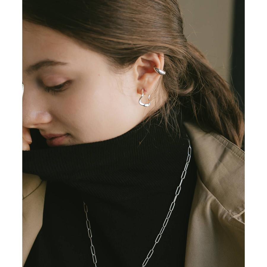 Ops. ピアス シルバー925 ゴールド キャッチ 18k 18金 仕上げ 大ぶり