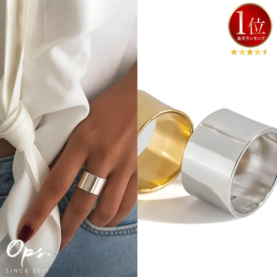 Ops.（オプス） リング silver925 シルバー925 18金 18k k18 ゴールド