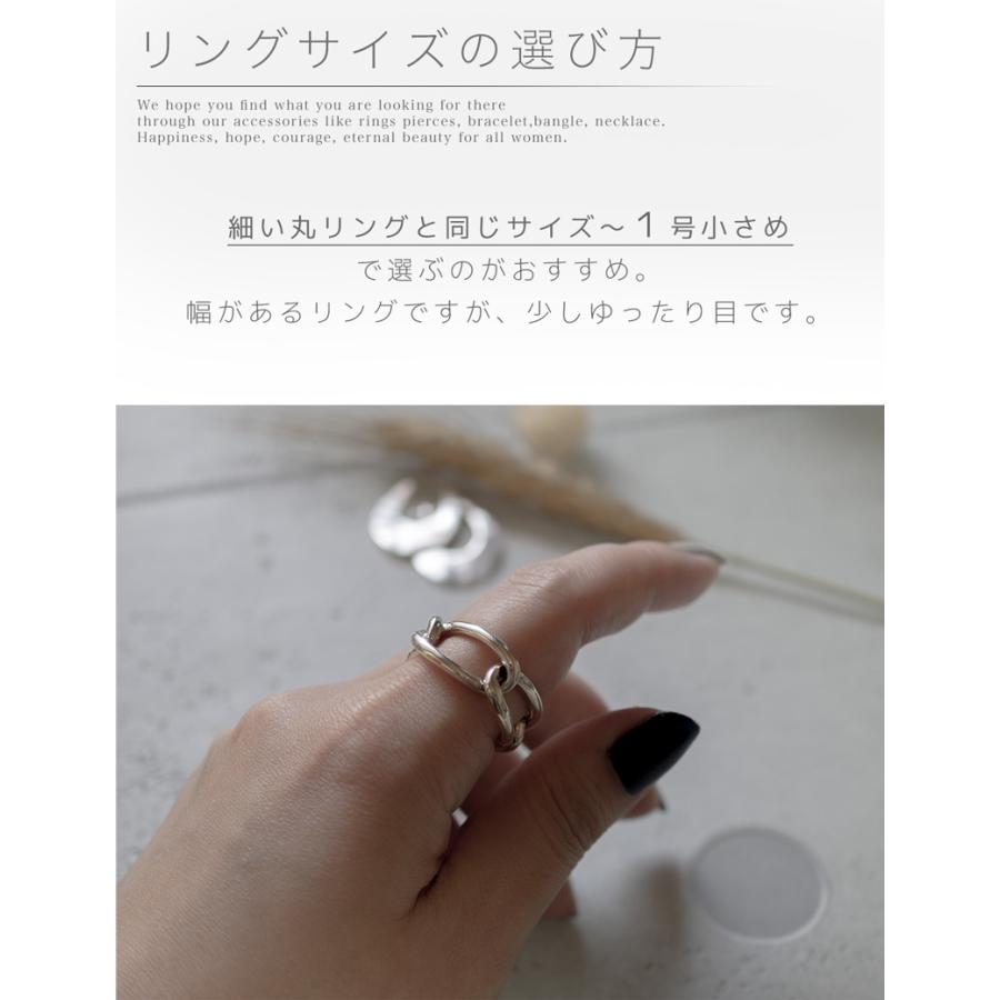 爆買 リング レディース 【訳ありアウトレット品】★アウトレット価格 チェーン シルバーリング【TORQUE トルク】 silver925 シルバー925の画像