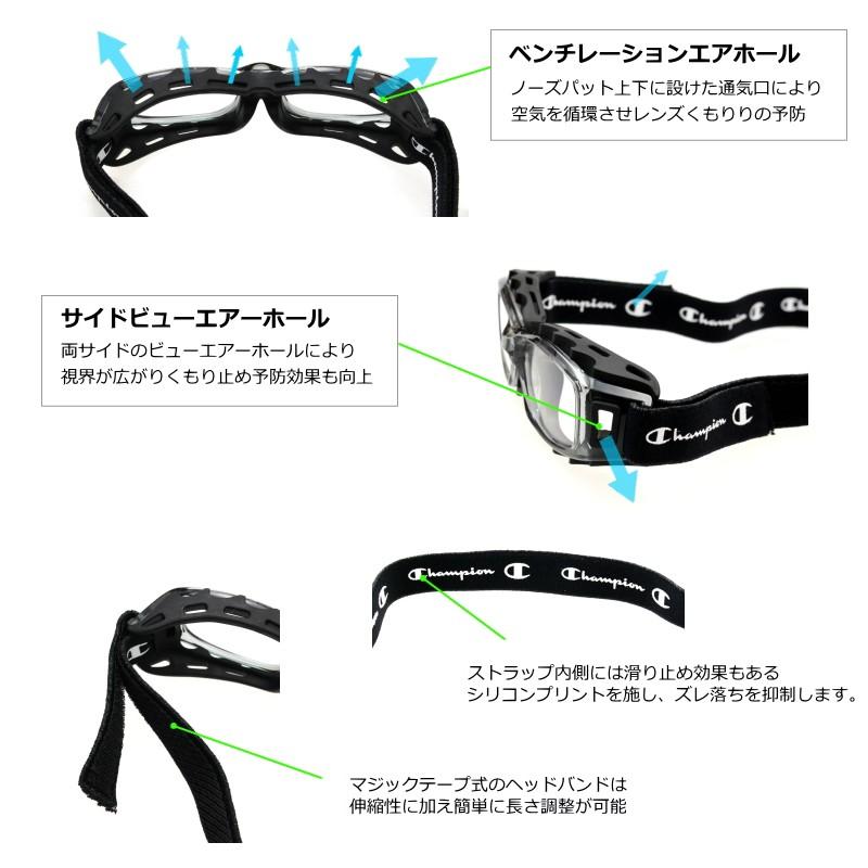 期間限定価格　Champion スポーツゴーグル CH93M 楽天市場】スポーツゴーグル 度付きレンズセット Champion