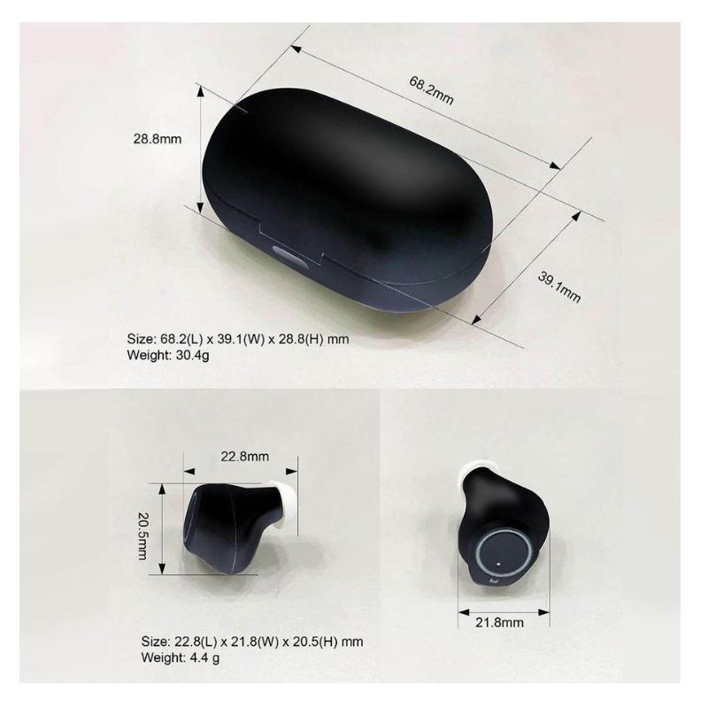 聞こえ〜る 充電式集音器 KSOK-01 ブラック : オプトタマキ - 通販