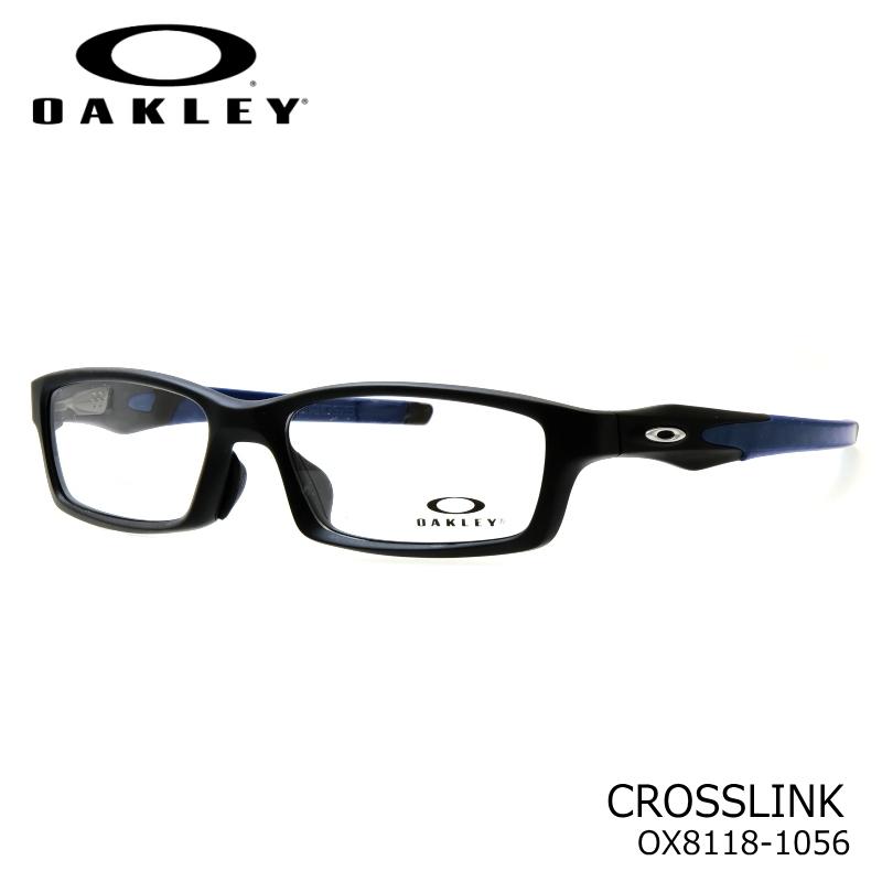 OAKLEY オークリー クロスリンク OX8118 56サイズ 10 ブラック CROSSLINK アジアンフィット 伊達メガネ 度付きメガネ  スポーツメガネ : ox8118-1056 : オプトタマキ - 通販 - Yahoo!ショッピング