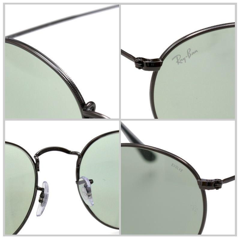 Ray-Ban (レイバン) ラウンドメタル エボルブ サングラス RB3447 Ray-Ban (レイバン) ラウンドメタル エボルブ サングラス RB3447