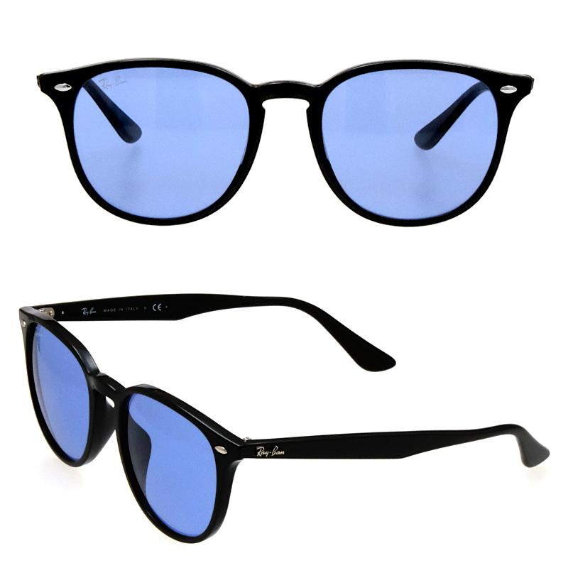 Ray-Ban (レイバン) サングラス RB4259F 53 601/80 BLACK/ BLUE Ray-Ban (レイバン) サングラス RB4259F 53 601/80 BLACK/ BLUE
