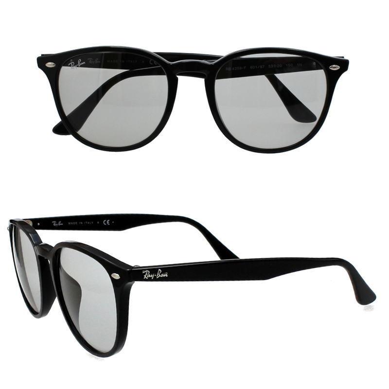 Ray-Ban (レイバン) サングラス RB4259F 53 601/87 BLACK/Light Grey ブラック ライトグレー｜opt-tamaki｜02