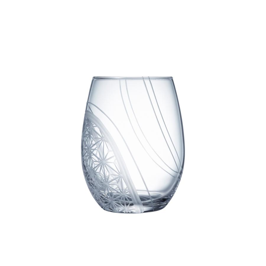 羽衣　-　東京切子(花切子）ワイングラス　千代紙 |  | 01