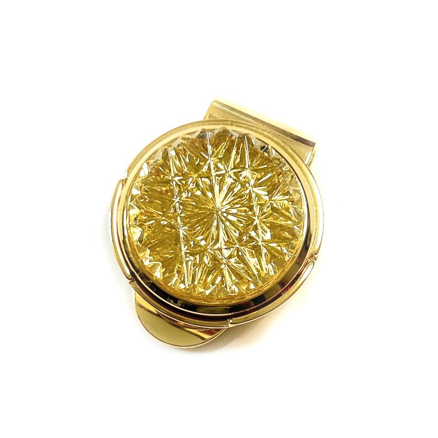 東京切子ゴルフマーカー　ひまわり　クリアーゴールド |  | 06