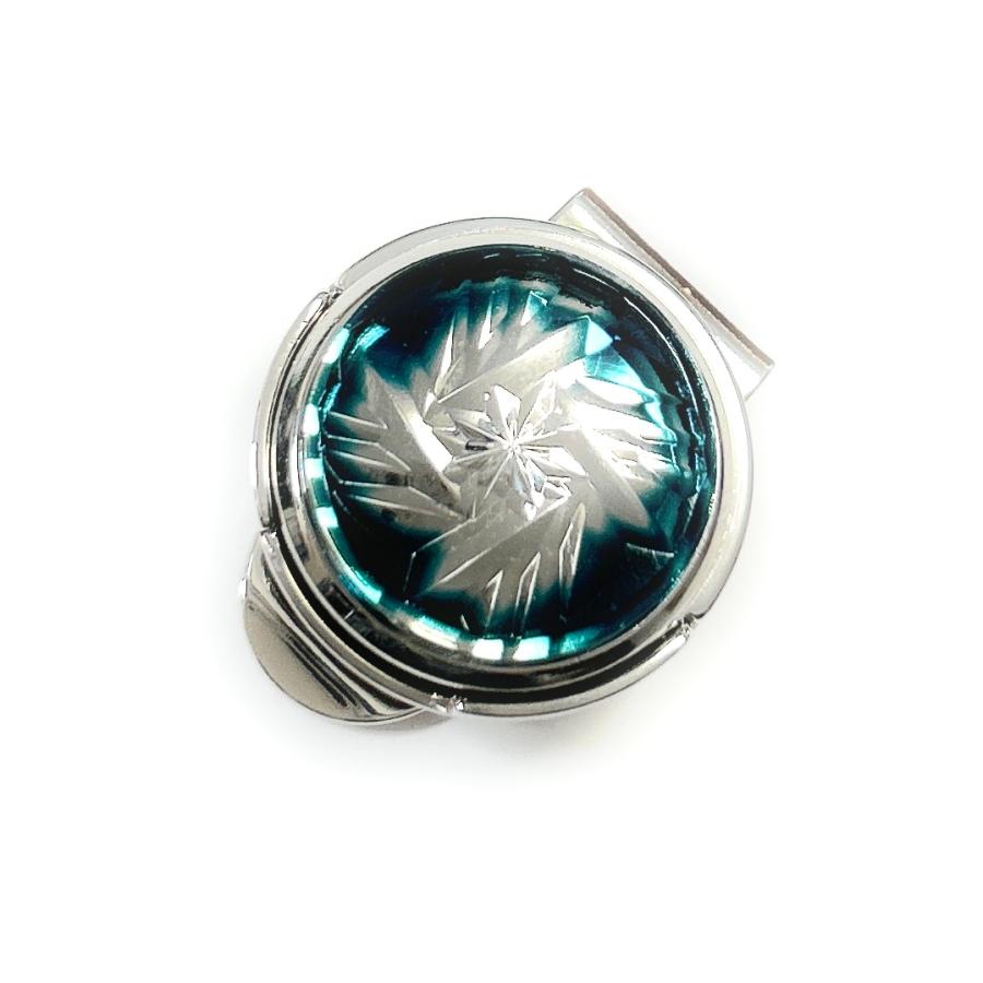 東京切子ゴルフマーカー 天使の輪舞(ロンド)  ダークブルー |  | 04