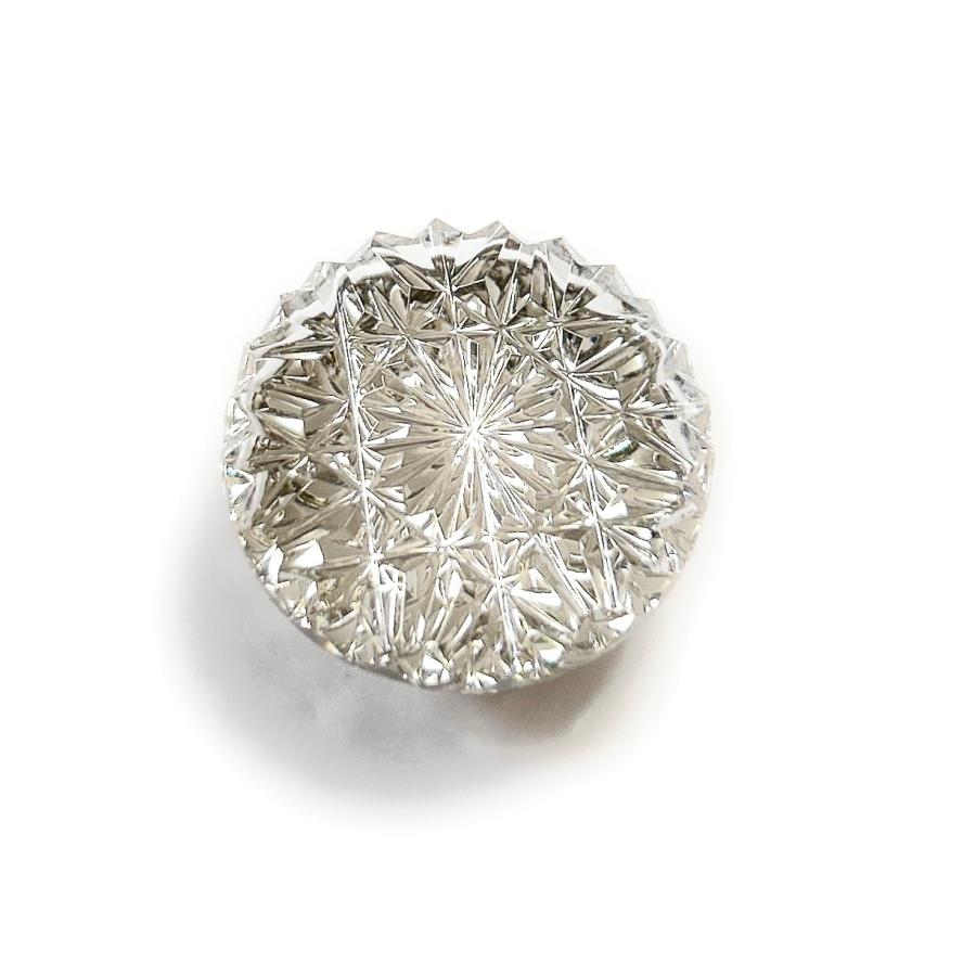 東京切子帯留め　ひまわり　クリアー |  | 05