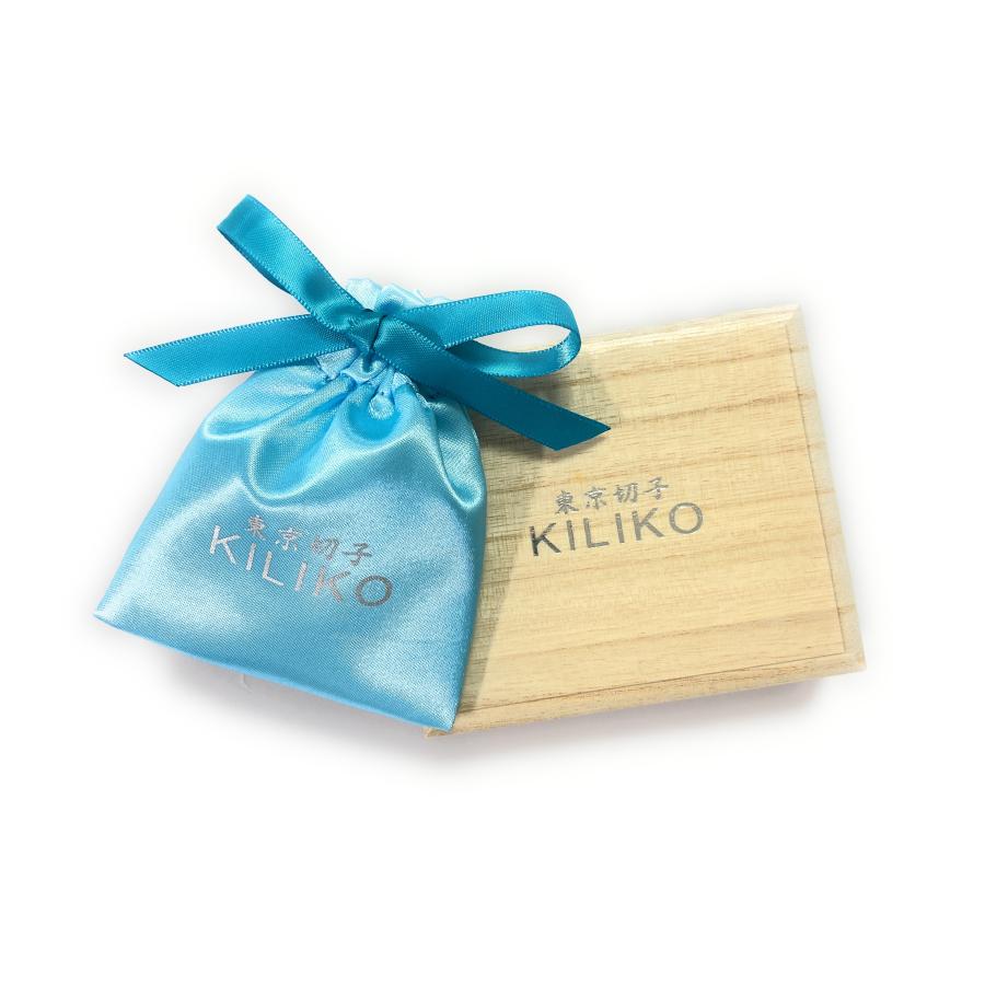 東京切子帯留め　ひまわり　ダークブルー |  | 05