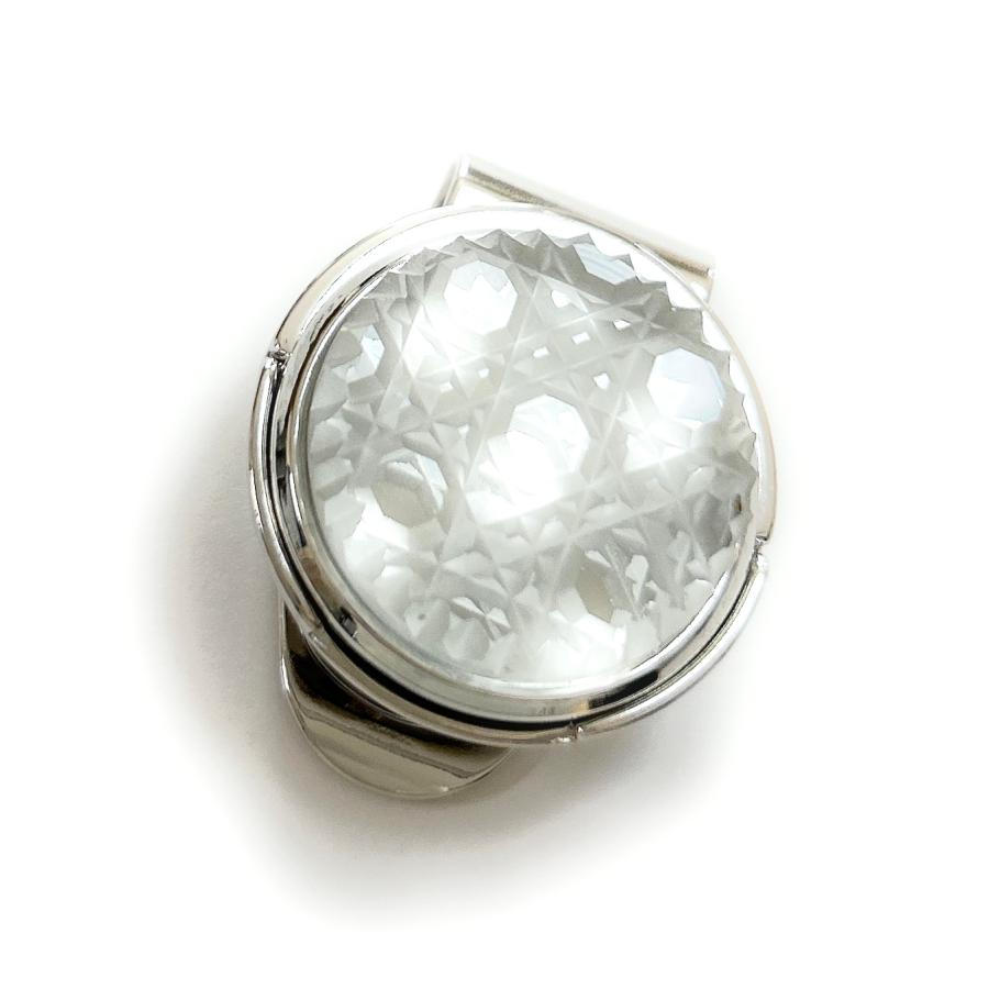 東京切子ゴルフマーカー Reflection  光籠目　クリアー | 