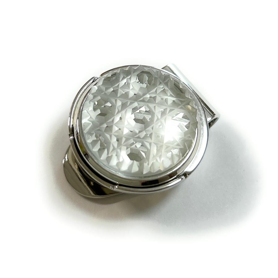 東京切子ゴルフマーカー Reflection  光籠目　クリアー |  | 01