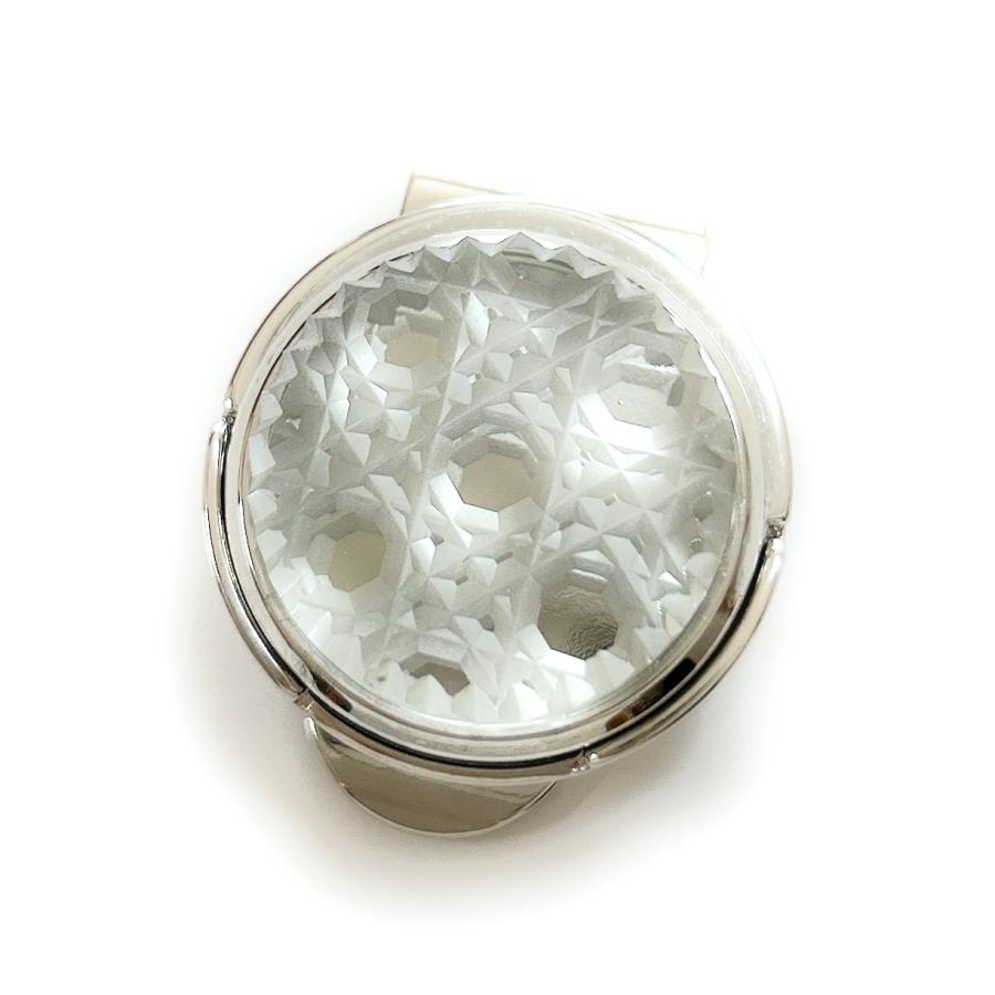 東京切子ゴルフマーカー Reflection  光籠目　クリアー |  | 02