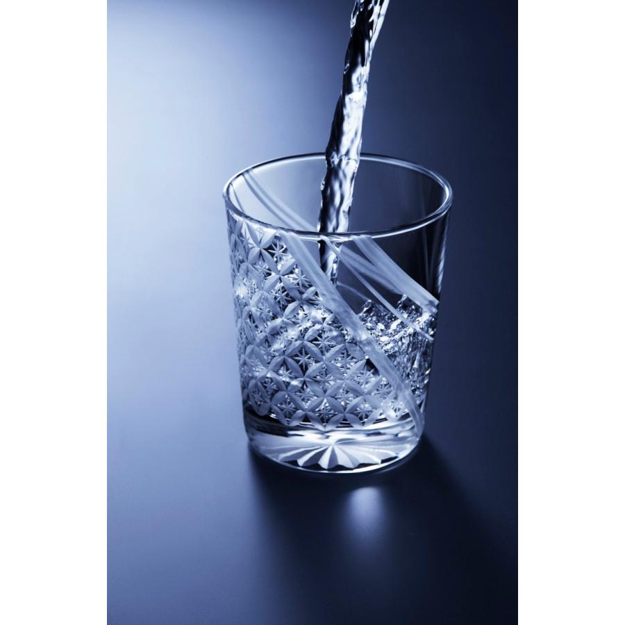 東京切子ロックグラス　羽衣　輝七宝　*かがやきしっぽう* |  | 01