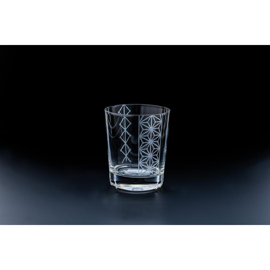 東京切子（花切子）ロックグラス　 振袖 | 