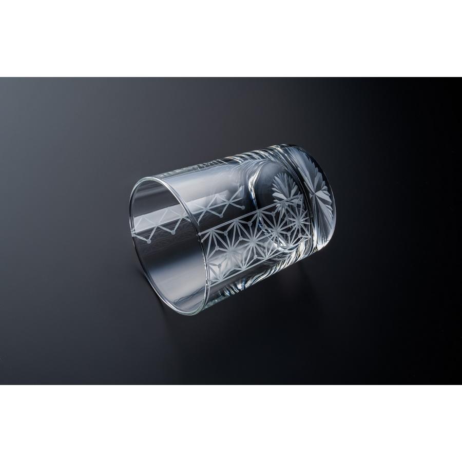 東京切子（花切子）ロックグラス　 振袖 |  | 01