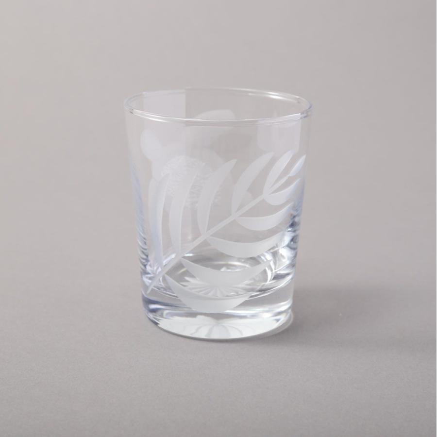 ハワイアンスタイル 東京切子ロックグラス ‐ ホヌ　菊つなぎ |  | 02