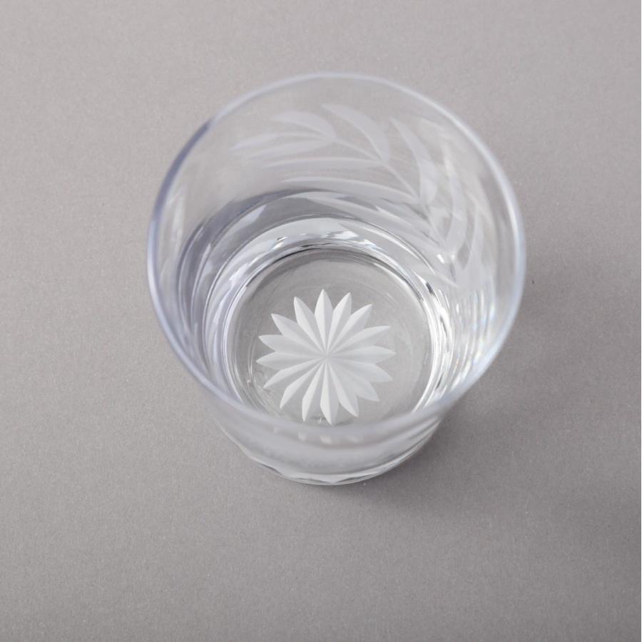 ハワイアンスタイル 東京切子ロックグラス ‐ ホヌ　菊つなぎ |  | 03