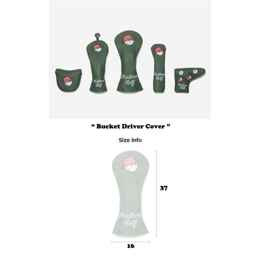希少】malbon golf マルボンゴルフ バケッツ ドライバーヘッドカバー