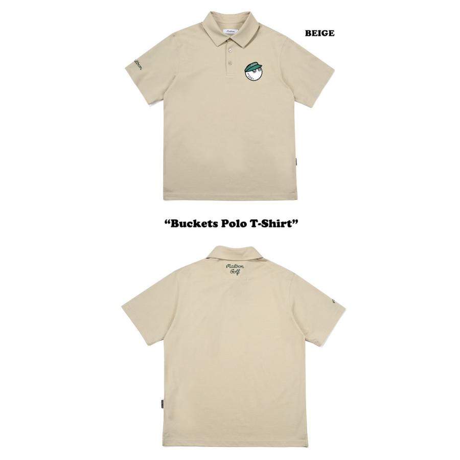 マルボンゴルフ MALBON GOLF メンズ Buckets Polo T-Shirt バケッツ T