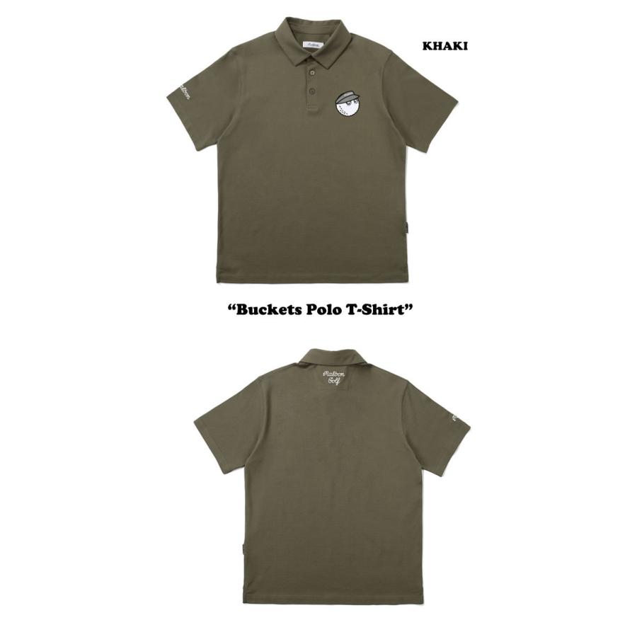 マルボンゴルフ MALBON GOLF メンズ Buckets Polo T-Shirt バケッツ T