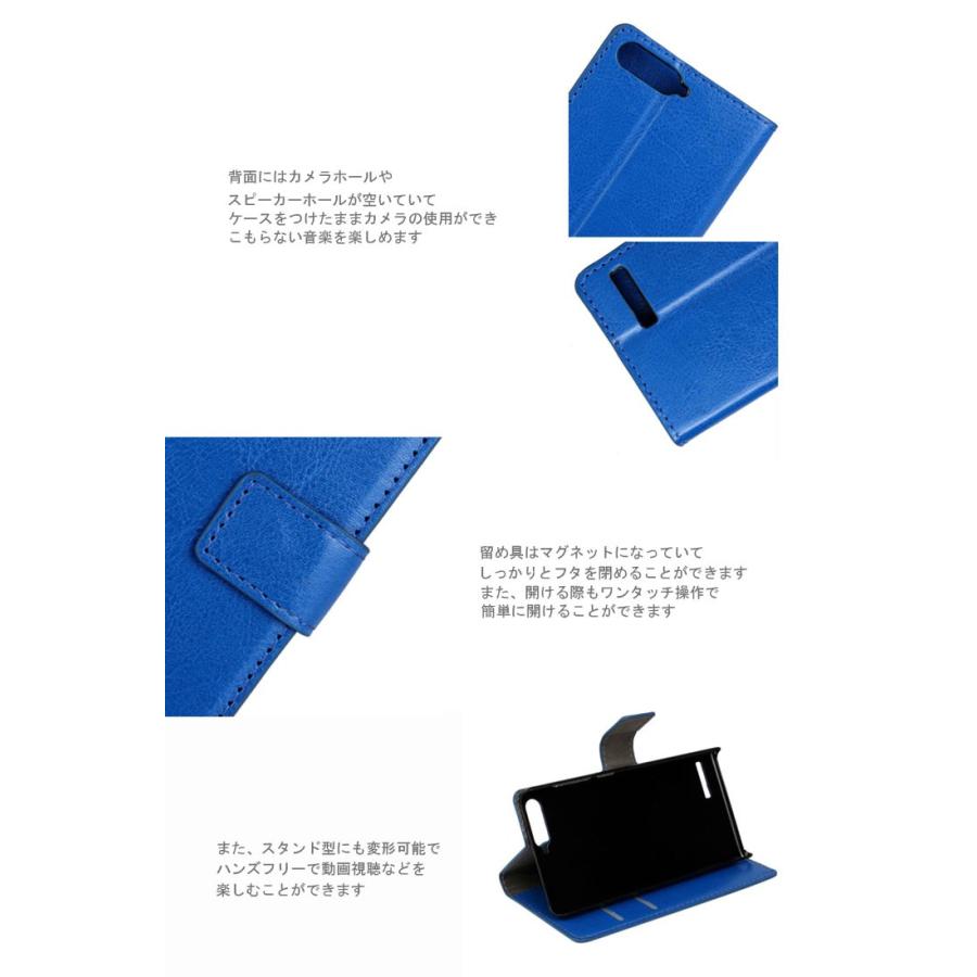 Ascend G6 ケース カバー カラフル手帳型 PUレザー ケース カバー for Huawei Ascend G6 スマホケース｜option｜03