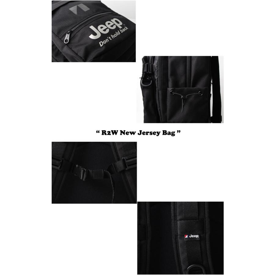 ジープ リュック Jeep メンズ レディース R2W New Jersey Bag R2W ニュージャージーバッグ BLACK ブラック GM5GAU053BK バッグ｜option｜05