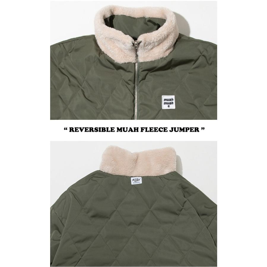 ムアムア アウター muahmuah ムーアムーア REVERSIBLE MUAH FLEECE ムアムア アウター muahmuah ムーアムーア REVERSIBLE MUAH FLEECE