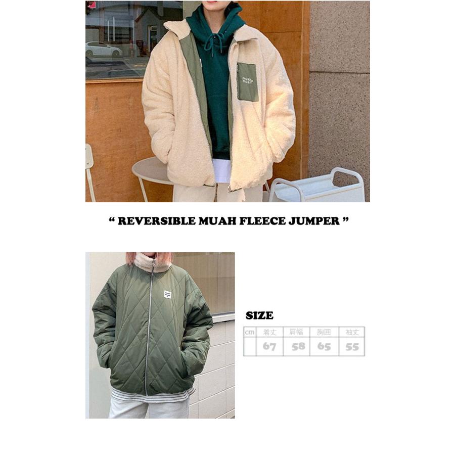 ムアムア アウター muahmuah ムーアムーア REVERSIBLE MUAH FLEECE ムアムア アウター muahmuah ムーアムーア REVERSIBLE MUAH FLEECE