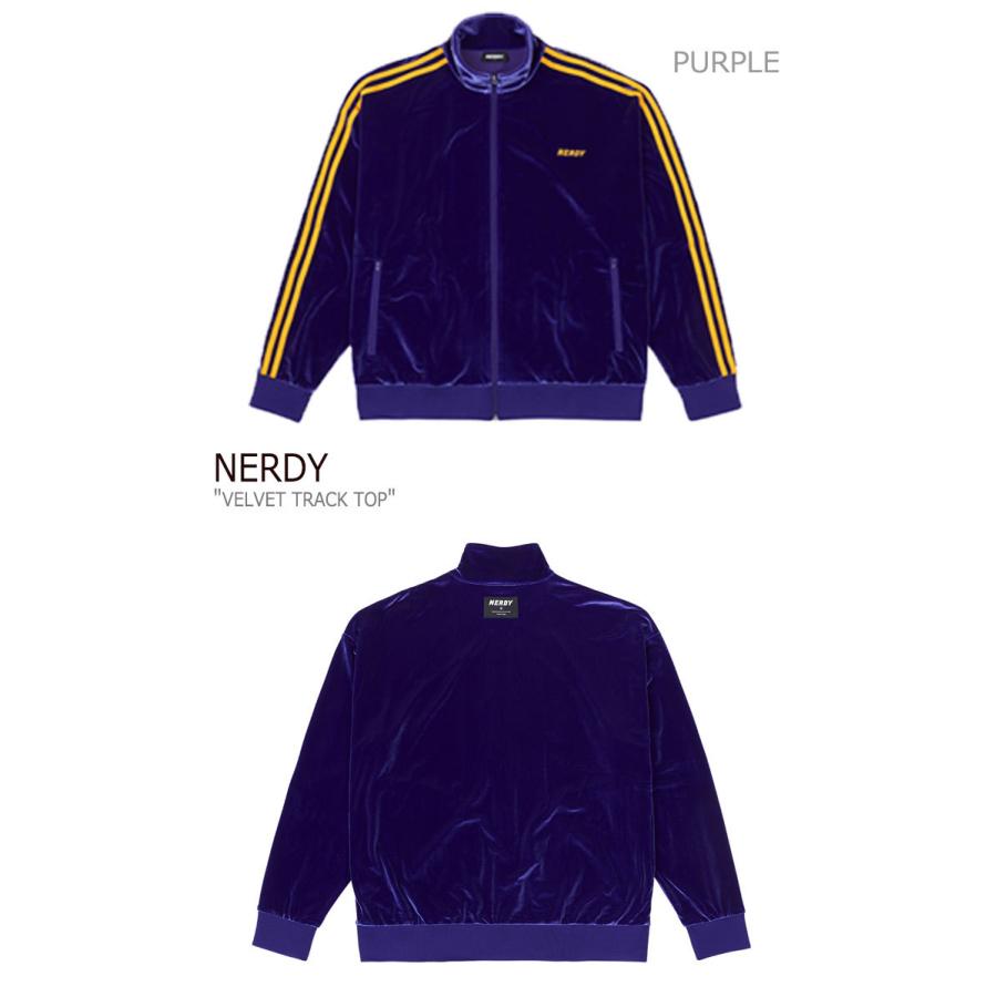 NERDY ベルベットトラック　セットアップ　ネイビー　ジャージ NERDY ベルベットトラック セットアップ ネイビー ジャージ 2025