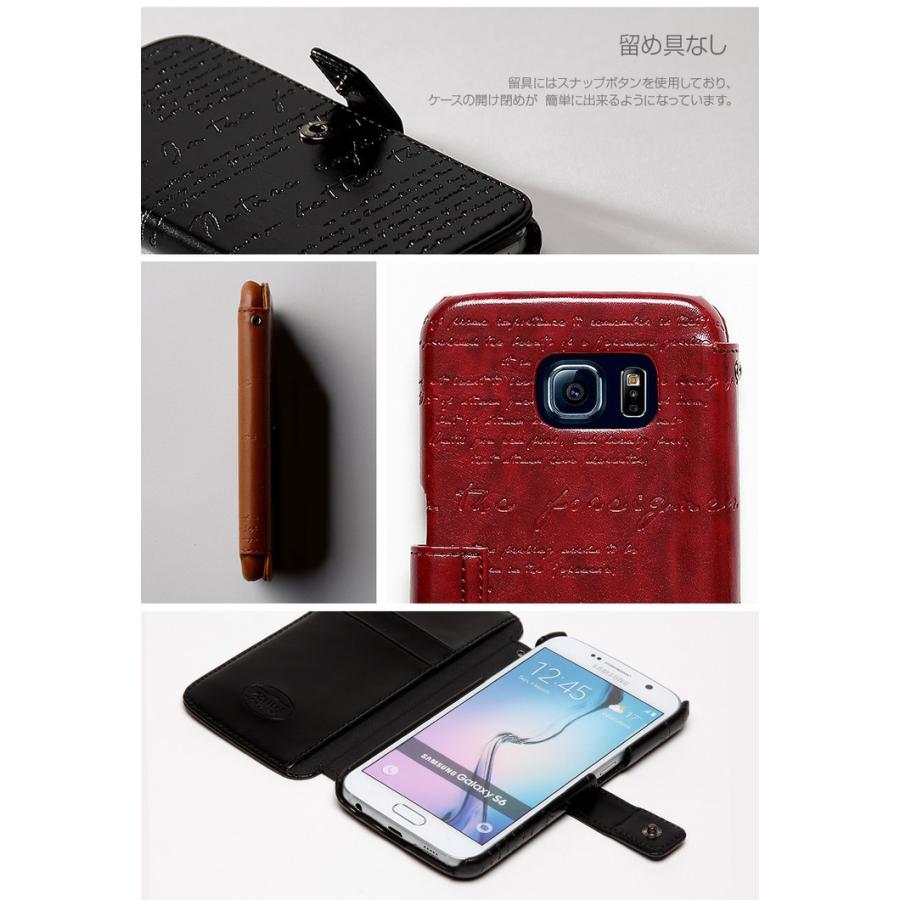 お取り寄せ Galaxy s6 SC 05G ケース Zenus Lettering Diary ゼヌス レタリングダイアリー ケース GALAXY S6 SC 05G｜option｜05